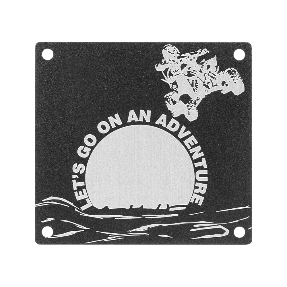 ATV Fender Warning Tags Stickers Badges Plates For Yamaha YFZ450R 2009-2024 - Image 12