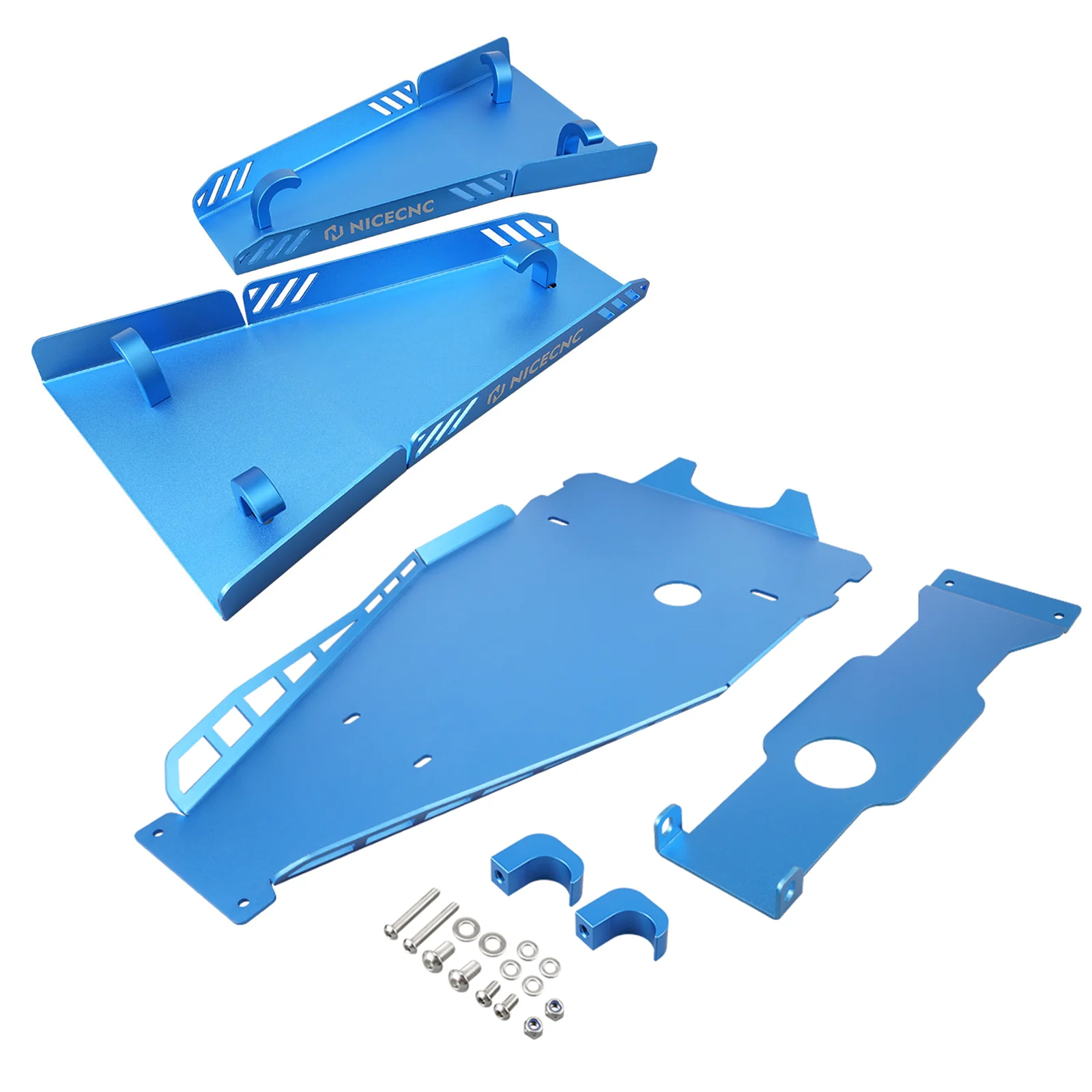 ATV Front A-Arm Skid Plate Guards Protector Kit For Yamaha YFZ450R 2009-2024 - Image 27