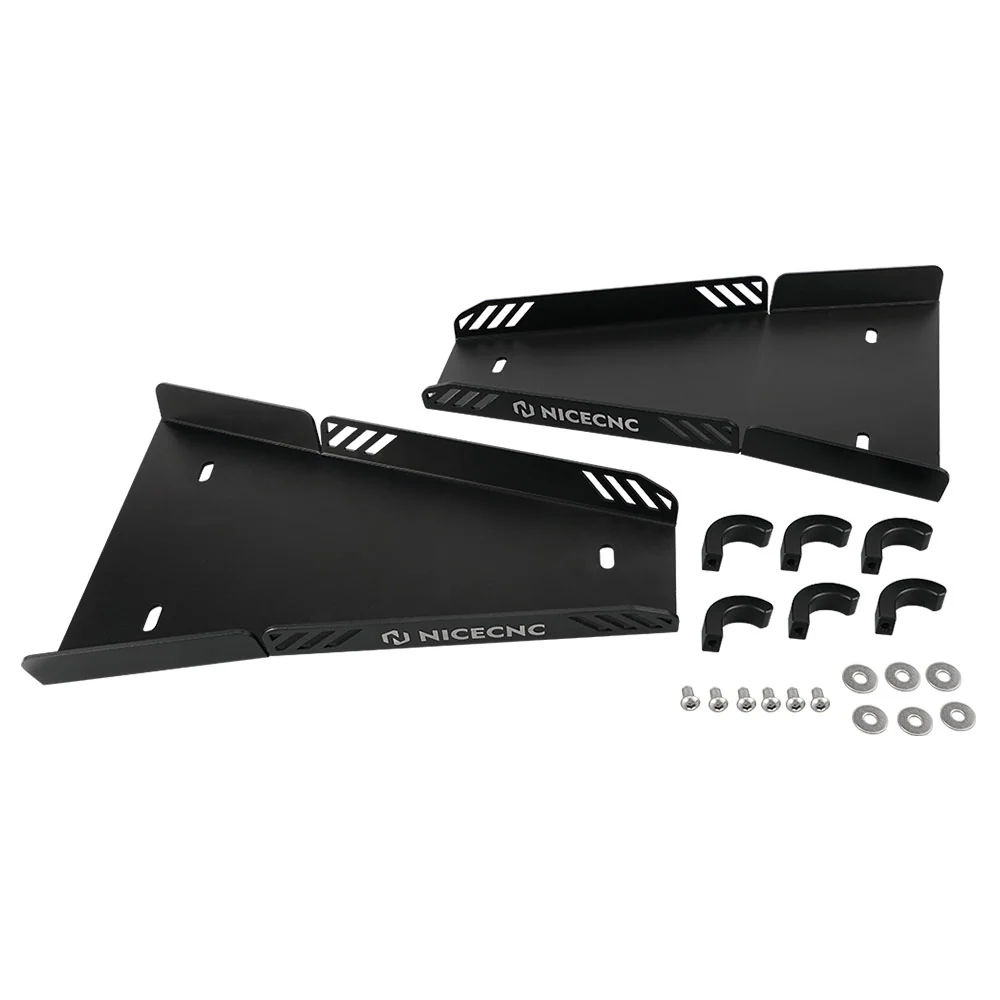 ATV Front A-Arm Skid Plate Guards Protector Kit For Yamaha YFZ450R 2009-2024 - Image 9