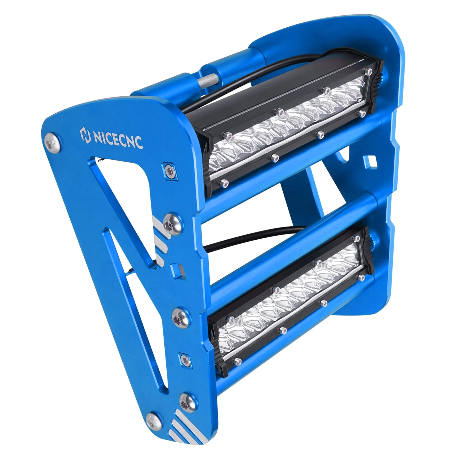 ATV Front Bumper with LED Dual Lights Bar Kit For Yamaha YFZ450R 2009-2024 - Image 11