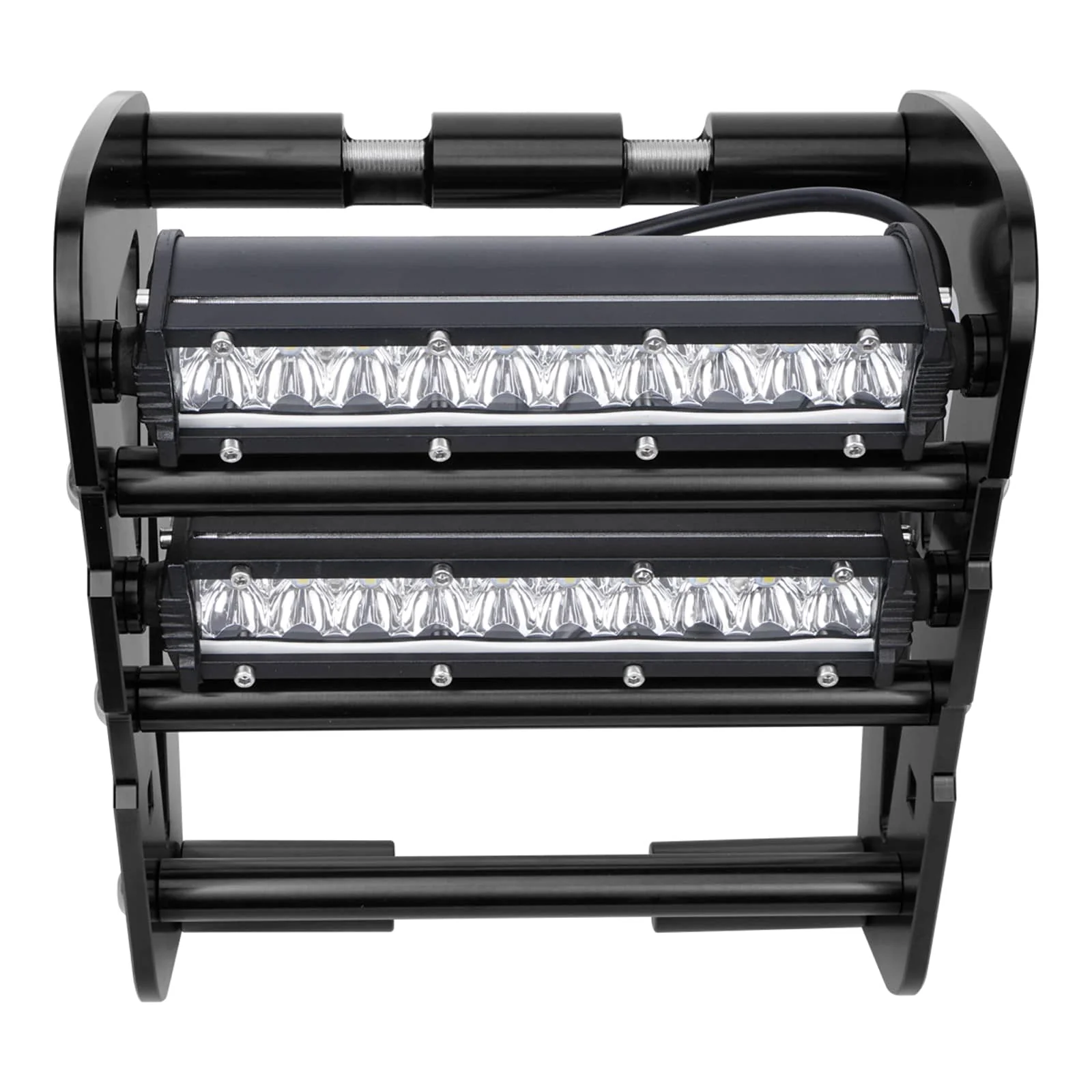 ATV Front Bumper with LED Dual Lights Bar Kit For Yamaha YFZ450R 2009-2024 - Image 13