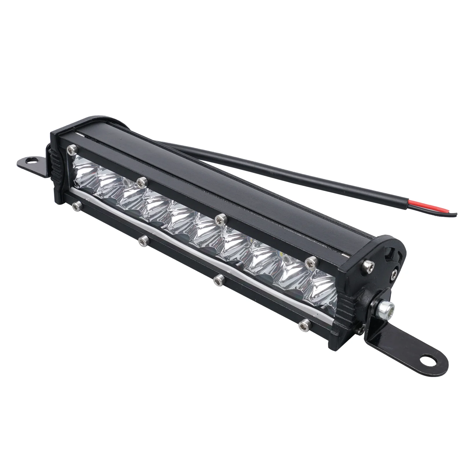 ATV Front Bumper with LED Dual Lights Bar Kit For Yamaha YFZ450R 2009-2024 - Image 14