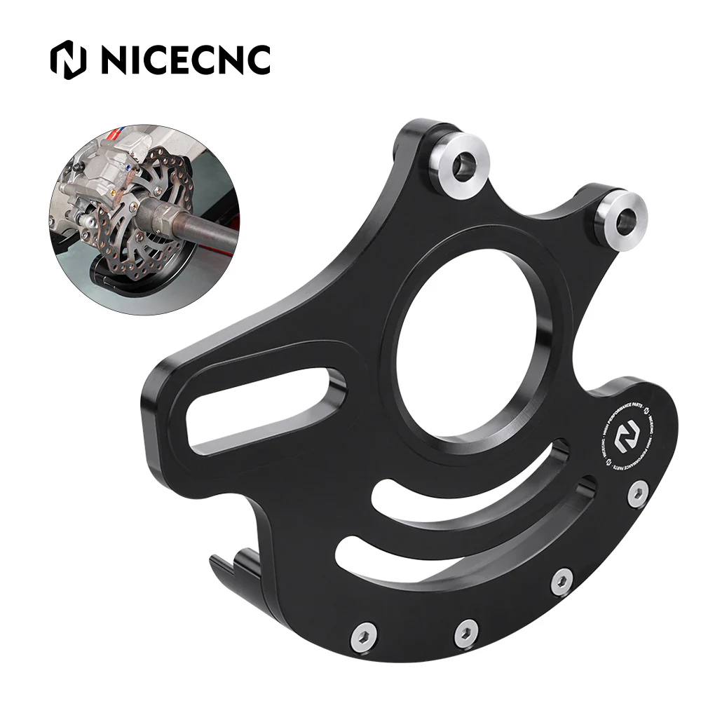 ATV Rear Brake Caliper Mount Bracket Disc Rotor Guard For Yamaha YFZ450R - Image 12