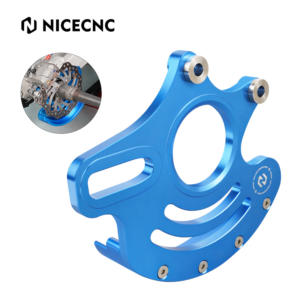 ATV Rear Brake Caliper Mount Bracket Disc Rotor Guard For Yamaha YFZ450R - Image 6