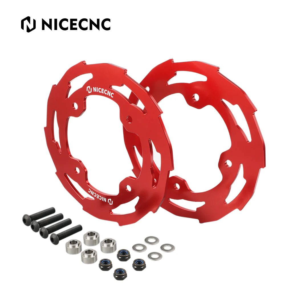 ATV Rear Wheel Dual Sprocket Covers Chain Guards For Yamaha YFZ450R - Image 20