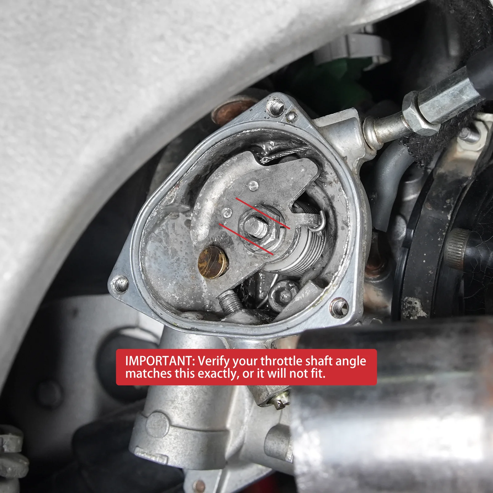 ATV Upgraded 47MM Diameter Throttle Body Assy Kit For Yamaha YFZ450R 2011-2025 - Image 3