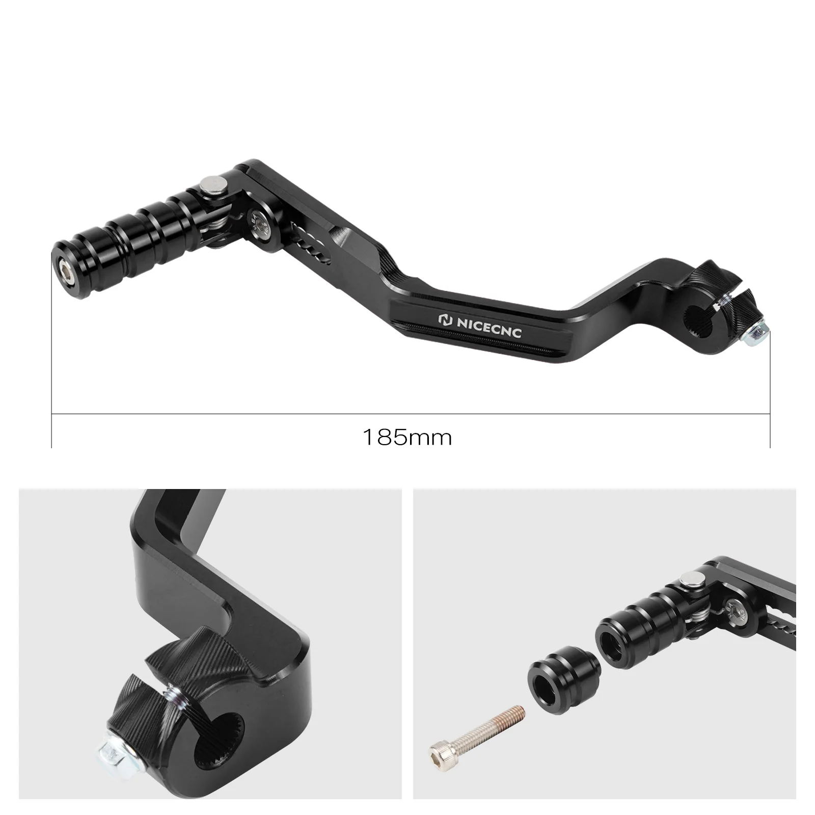 Upgraded Folding Adjustable Shift Gear Lever Pedal For Yamaha YFZ450R 09-25 - Image 10
