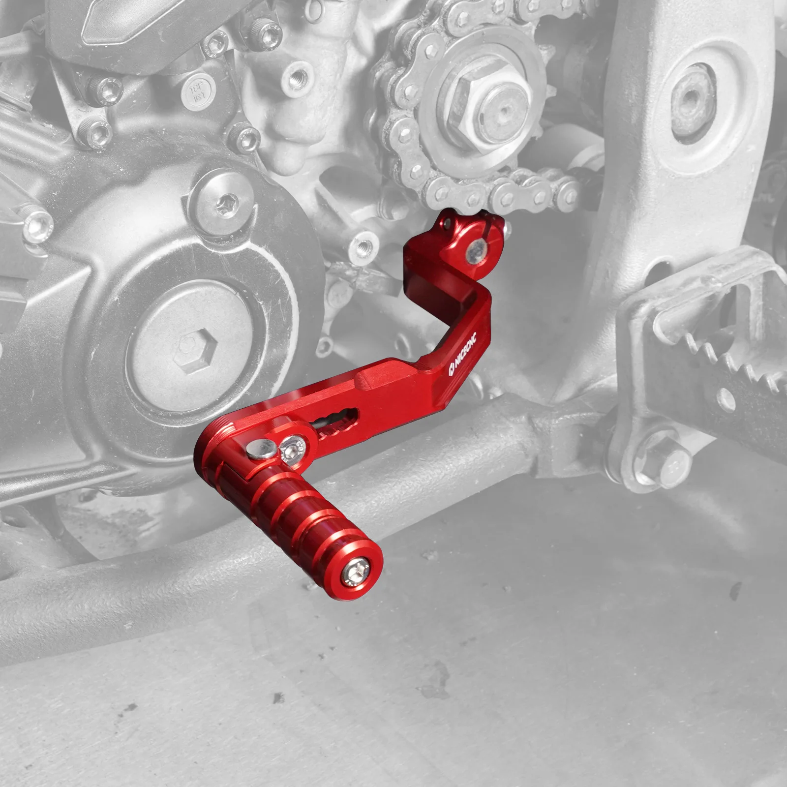 Upgraded Folding Adjustable Shift Gear Lever Pedal For Yamaha YFZ450R 09-25 - Image 3