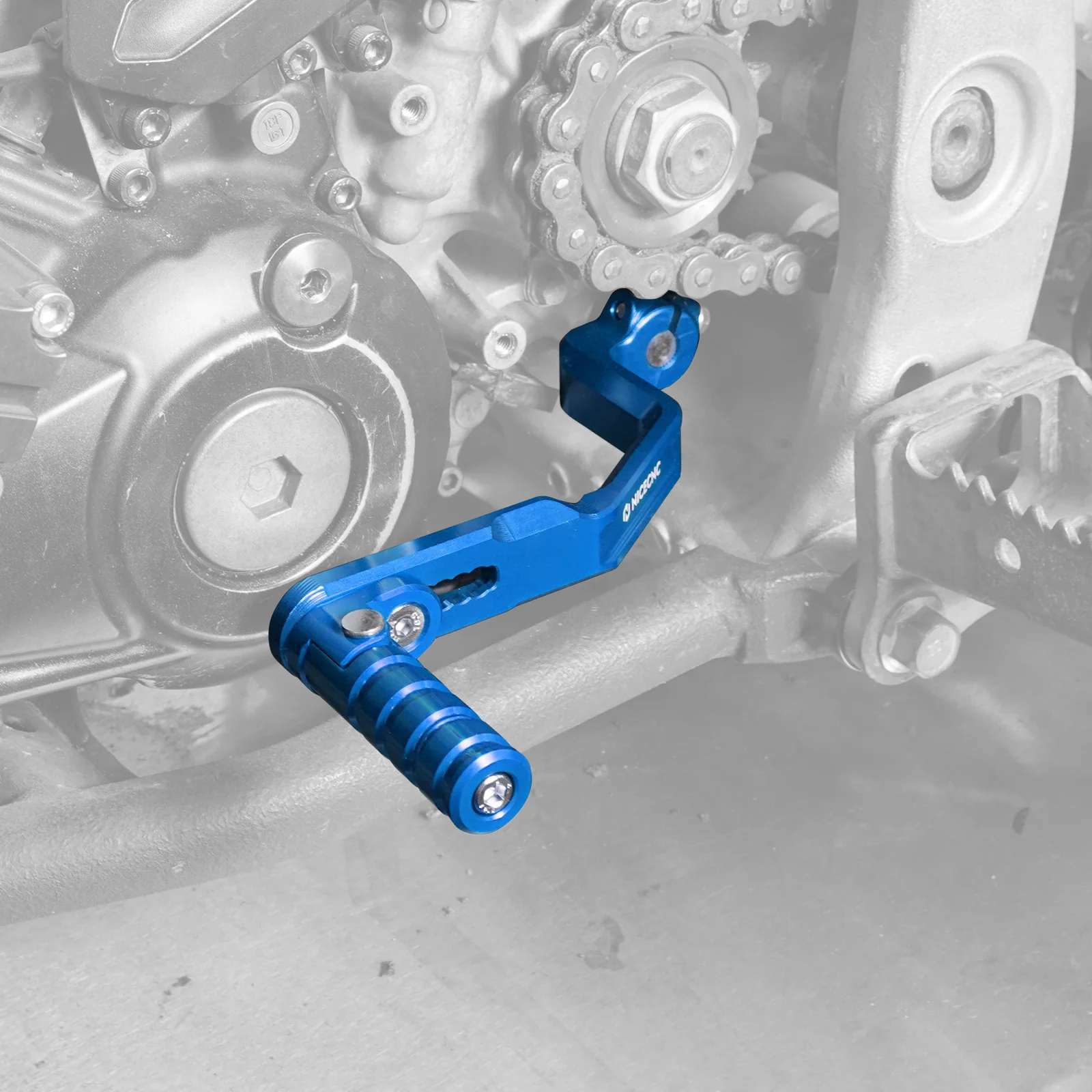 ATV Engine Case Saver Chain Guide Guard+ Folding Shift Lever For Yamaha YFZ450R - Image 3