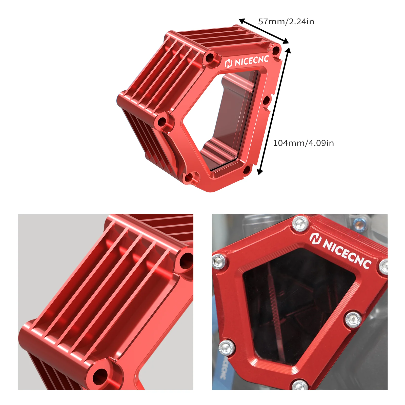 Transparent Full Clear ATV Crankcase Oil Cover For Yamaha YFZ450R 2009-2023 - Image 19
