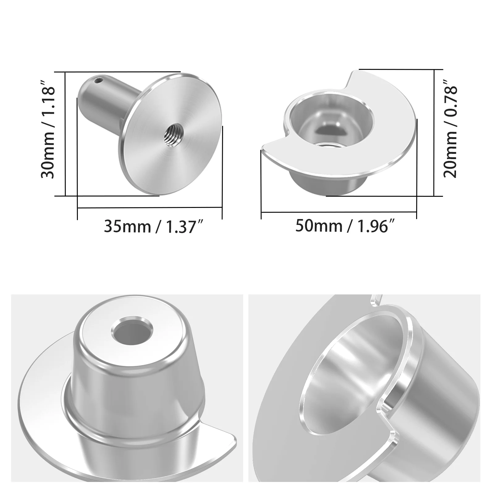 ATV Seat Receptacle Latch Replacement Pin Kit  For Yamaha YFZ450R / SE - Image 3