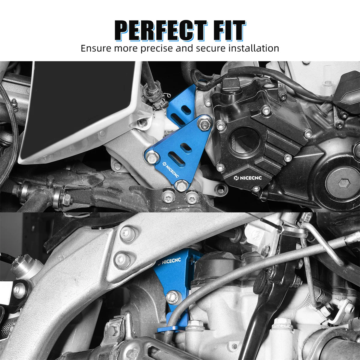 ATV Engine Mounting Bracket Stay Holder Kit For Yamaha YFZ450R 2009-2025 - Image 2