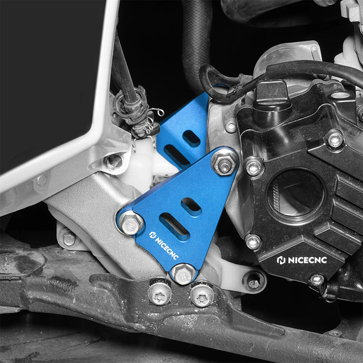 ATV Engine Mounting Bracket Stay Holder Kit For Yamaha YFZ450R 2009-2025 - Image 8