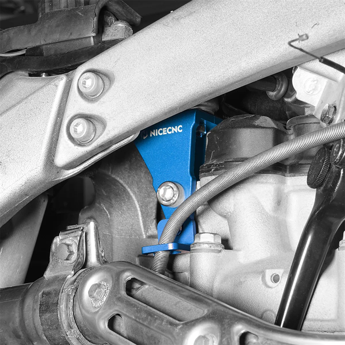 ATV Engine Mounting Bracket Stay Holder Kit For Yamaha YFZ450R 2009-2025 - Image 9